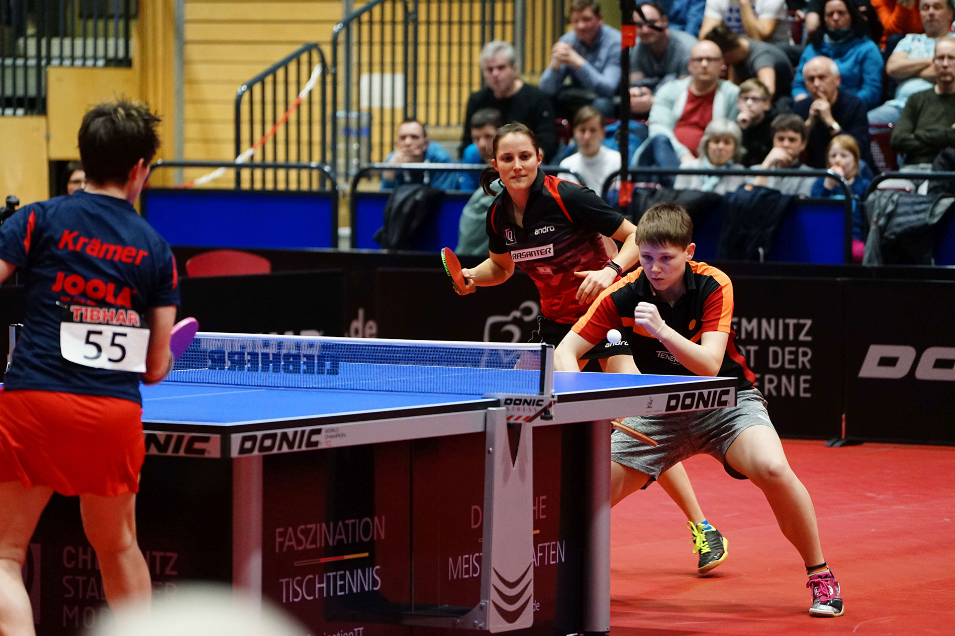 88. Deutsche Meisterschaften im Tischtennis in Chemnitz CEFEG