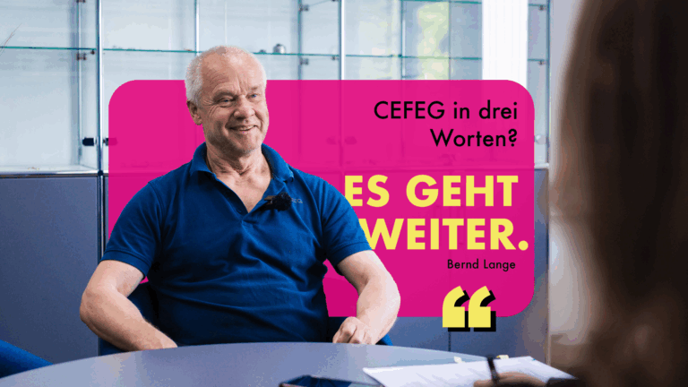 Cefeg in drei Worten, Automateneinrichter Bernd Lange